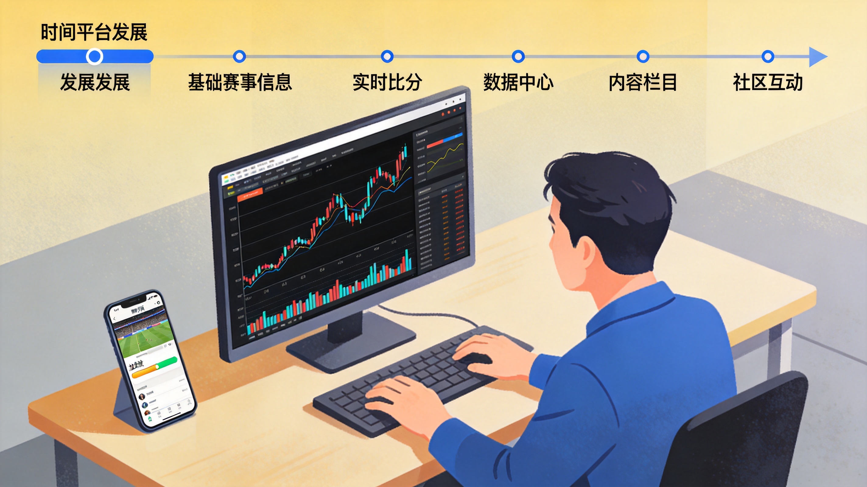 体育数据分析图表与趋势线展示的界面画面